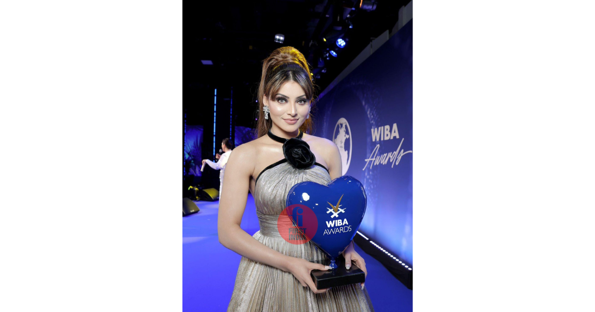 Congratulations: Urvashi Rautela becomes the first Indian artiste to win the prestigious WIBA Global Gala award, actress shares her proud winning moment from the 77th Festival de Cannes